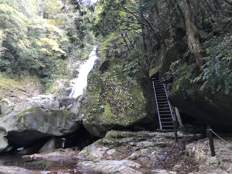 笹の滝 - 山道
